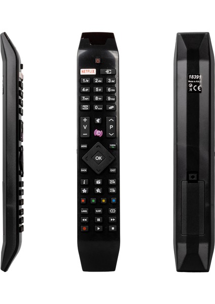 Vestel Netflix Tuşlu LCD LED Tv Kumandası Uzaktan Kumandası