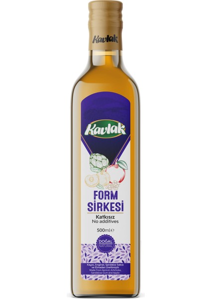 Doğal Form Doğal Fermantasyon Detox Sirke 500ML