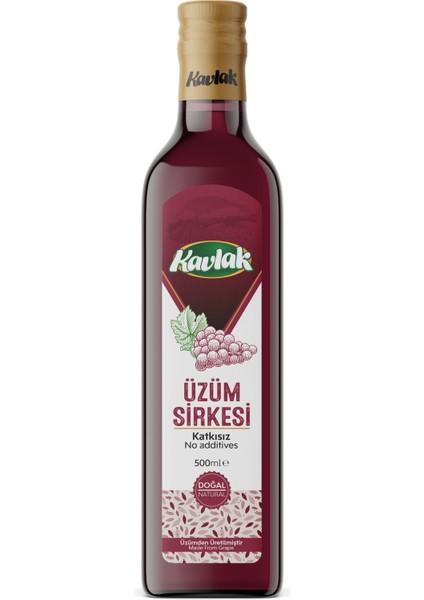 Doğal Üzüm Doğal Fermantasyon Detox Sirke 500ML