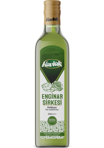 Doğal Enginar Doğal Fermantasyon Detox Sirke 500ML