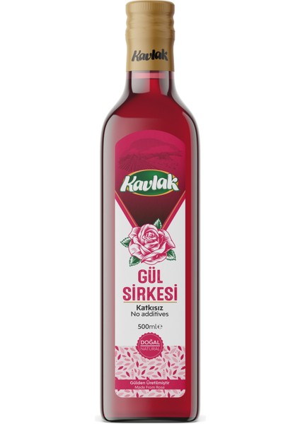 Doğal Gül Doğal Fermantasyon Detox Sirke 500ML