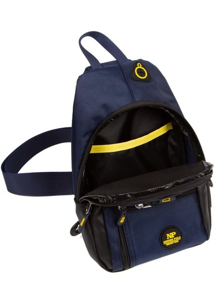 Lacivert Qatro Unisex Çapraz Çanta
