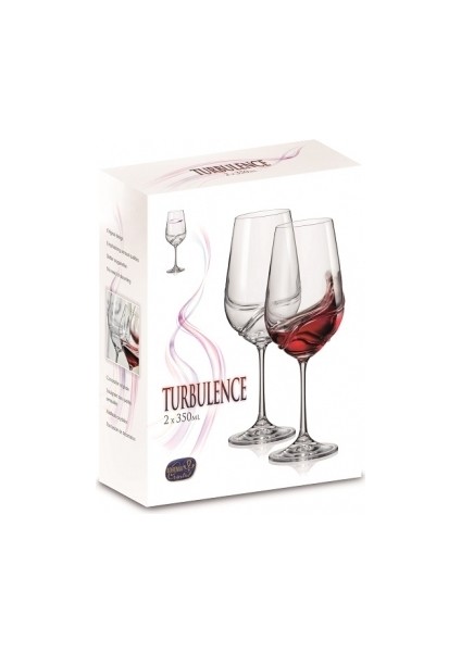 Turbulence Kırmızı Şarap Kadehi (2'li Set)