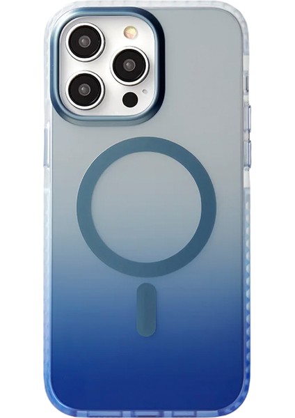 Apple iPhone 15 Pro Max Gradient Magsafe Silikon Kılıf