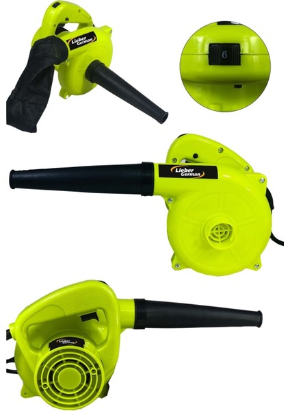 Tekno Trust 2401 Watt ve Üzeri 5000 Watt Hava Üfleme / Emme Makinesi Elektrikli Hava Üfleme Körüğü 2 Yıl 4 Kişi