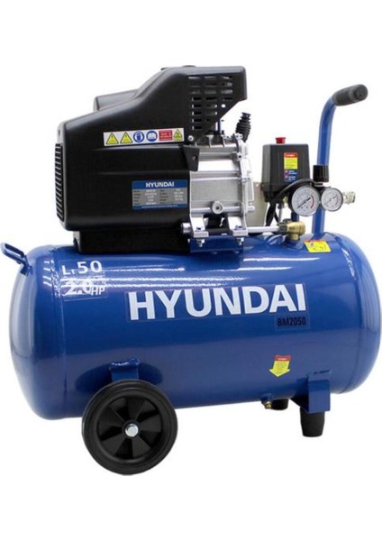 Tekno Trust 2-2,5 BM2050 Hava Kompresörü 2 Hp 50 Lt. 2 Yıl 200-250 2201 - 2400 Watt 50 L