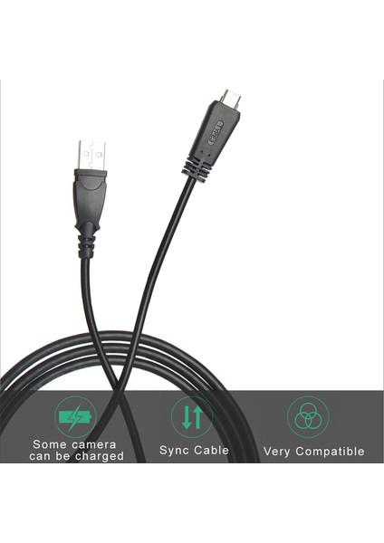 Vmc-Md3 Sony Fotoğraf Makinesi USB Data ve Şarj Kablosu