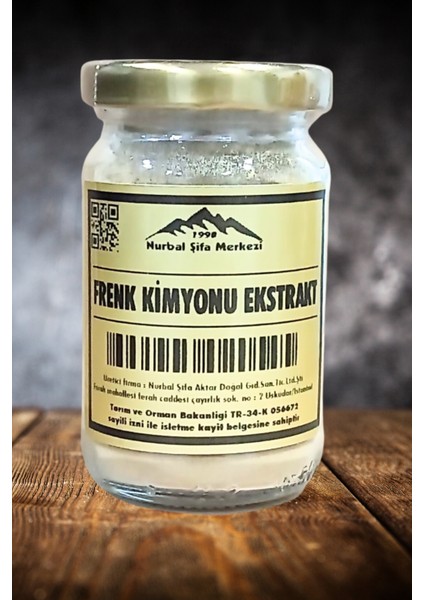 Frenk Kimyonu Toz Ekstrak 50 gr