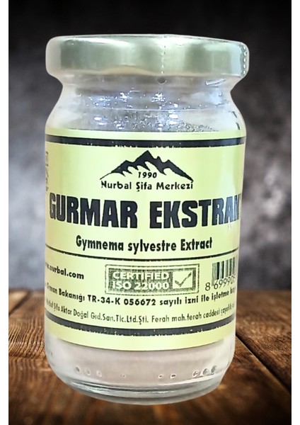 Gurmar Ekstrak 50 gr