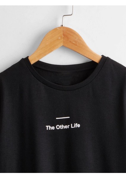 Rahat Kalıp Pamuklu Other Lıve Baskılı Çocuk T-Shirt