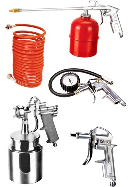 2 Hp 50 Litre Yağlı Sesli Hava Kompresörü 8 Bar ve Havalı Alet Seti fiyatları