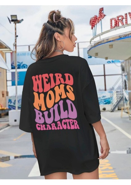 Weırd Baskılı Oversize Tshırt fiyatları