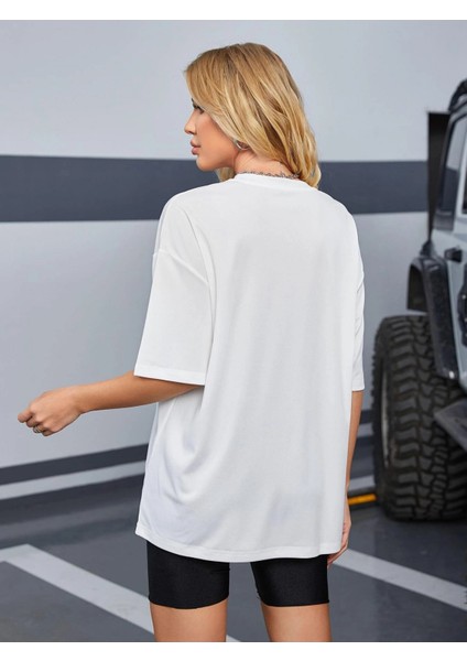 Bıg Sıs Baskılı Oversize Tshırt