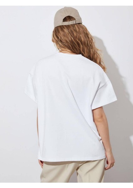 Coffe Baskılı Oversize Tshırt fiyatları