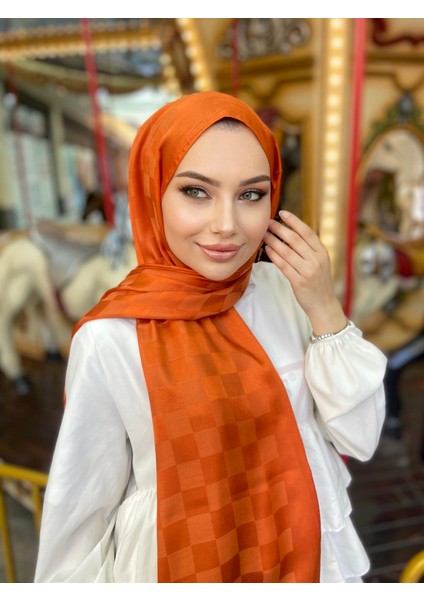 Dama Desen Pamuk Jakar Şal
