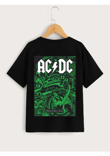 Rahat Kalıp Pamuklu Baskılı Siyah Çocuk T-Shirt fiyatları