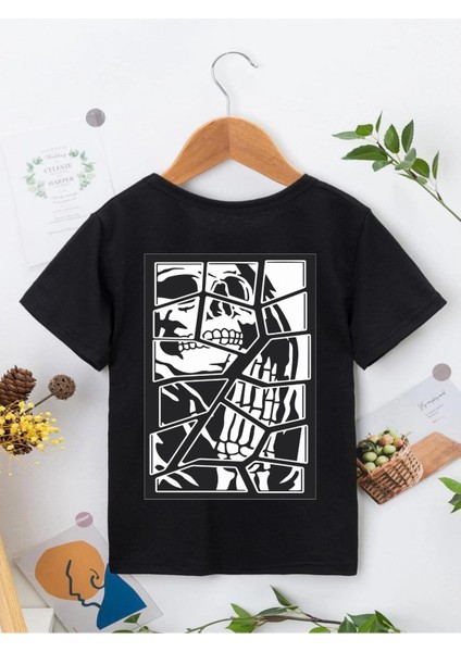 Rahat Kalıp Pamuklu Baskılı Siyah Çocuk T-Shirt fiyatları