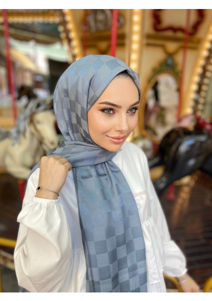 Dama Desen Pamuk Jakar Şal fiyatları