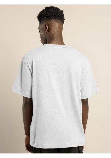 Pelerinli Iskelet Oversize Tshirt