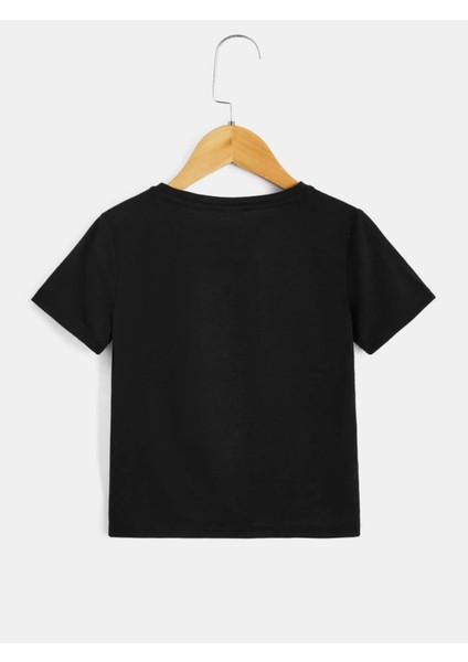 Rahat Kalıp Pamuklu Dad + Me Baskılı Çocuk T-Shirt fiyatları