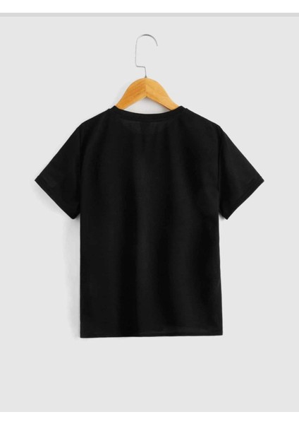 Rahat Kalıp Pamuklu Basketbol Baskılı Çocuk T-Shirt fiyatları