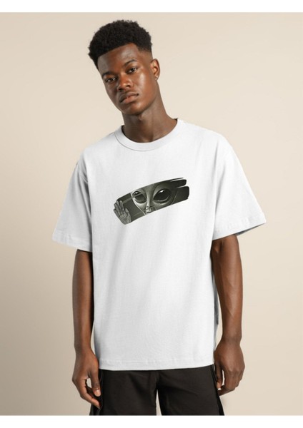 Silen Uzaylı Oversize Tshirt