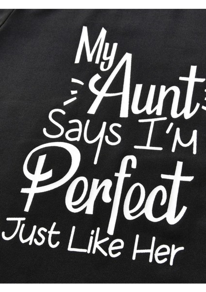 Rahat Kalıp Pamuklu Aunt Baskılı Çocuk T-Shirt fiyatları