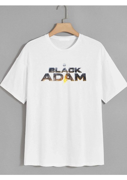 Black Adam Baskılı Oversize Tshırt