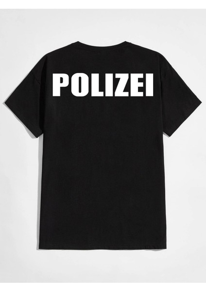 Polızeı Baskılı Oversize Tshırt fiyatları