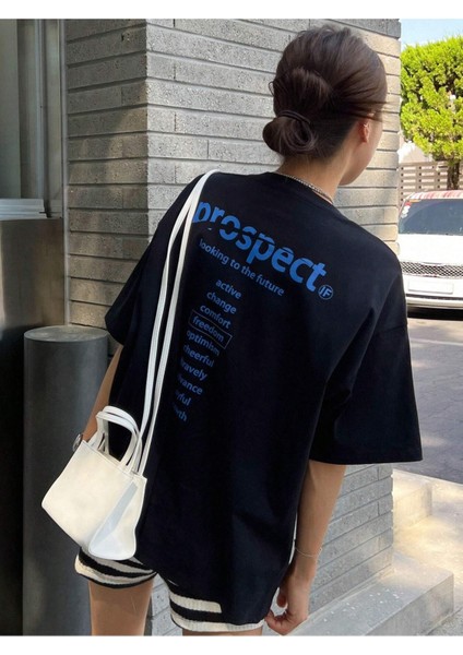 Prospect Baskılı Oversize Tshırt fiyatları