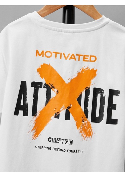 Rahat Kalıp Pamuklu Motıvated Baskılı Çocuk T-Shirt modelleri