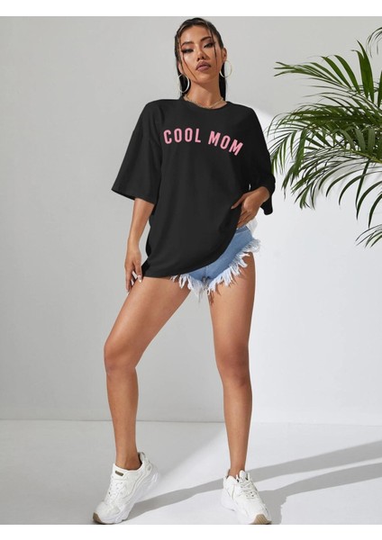 Cool Mom Baskılı Oversize Tshırt fiyatları