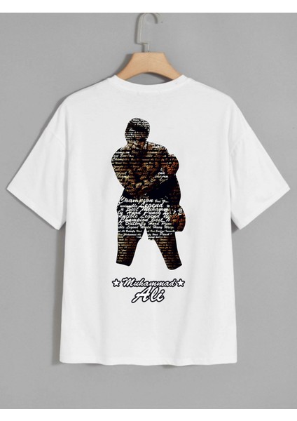 Muhammed Ali Baskılı Oversize Tshırt fiyatları