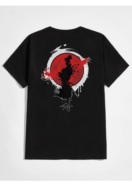 Samuraı Baskılı Oversize Tshırt fiyatları