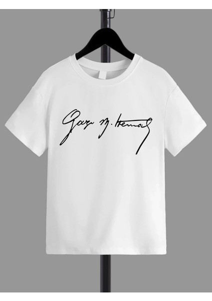 Rahat Kalıp Pamuklu Baskılı Çocuk T-Shirt