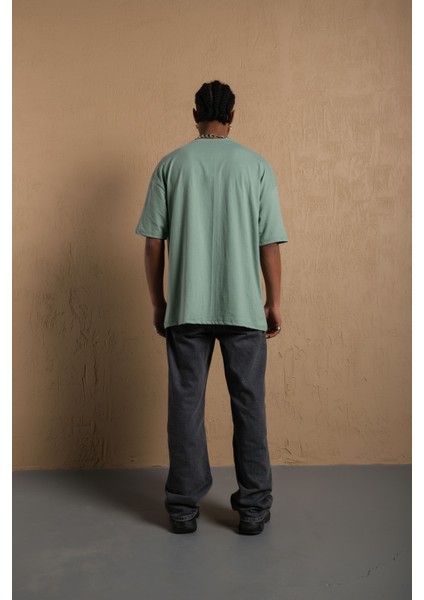 Pamuk Boyfriend Bisiklet Yaka Örme T-Shirt modelleri