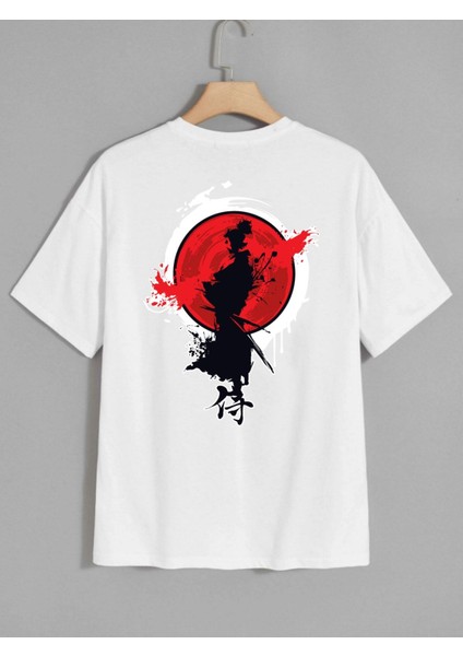 Samuraı Baskılı Oversize Tshırt fiyatları