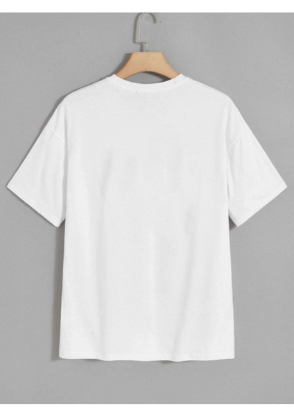 Stop Art Baskılı Oversize Tshırt fiyatları