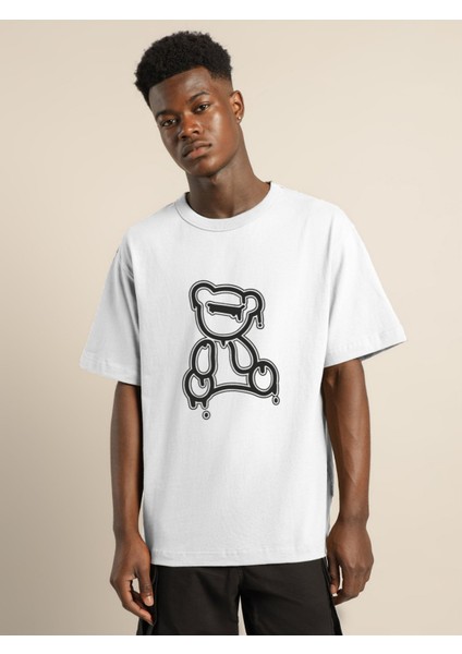 Vektör Ayıcık Oversize Tshirt