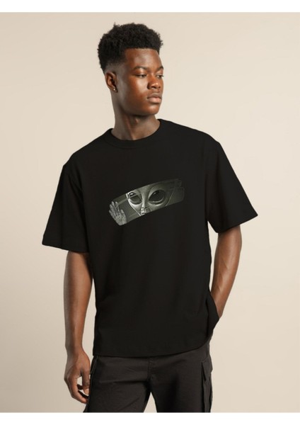 Silen Uzaylı Oversize Tshirt