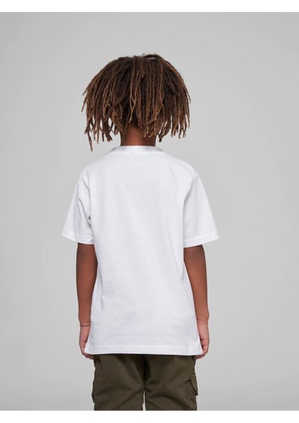 Çocuk Oversize Düz Basıc Pamuklu Bisiklet Yaka Tişört fiyatları
