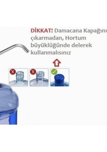 Zie Plastic Endüstriyel Şarjlı Damacana Otomatik Su Pompası