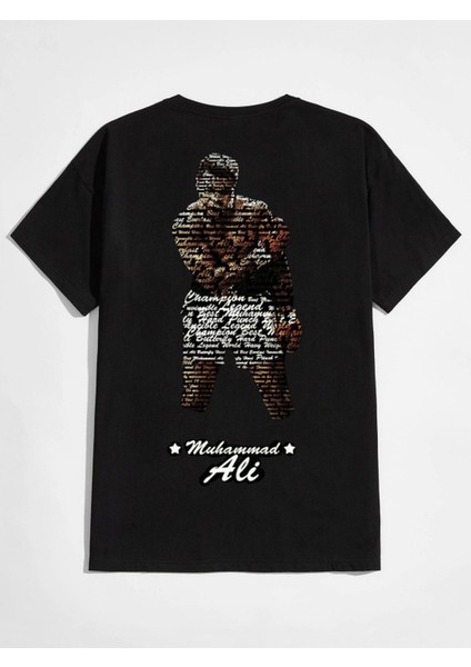 Muhammed Ali Baskılı Oversize Tshırt fiyatları