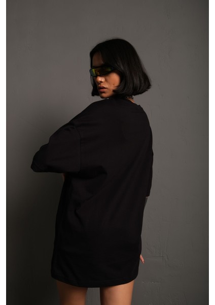 Oversize Düz Pamuklu T-Shirt fiyatları