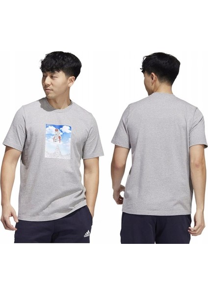 Ad Idas Boost Roket Erkek Gri T-Shirt HK6759 fırsatları