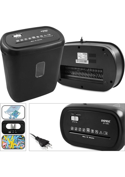 Akdenizpos XD01 Kağit Kesme Imha Makinesi JP-736C (Yeni)