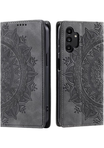 Samsung Galaxy A32 5g Pu Deri Yan Toka Darbeye Flip Case (Yurt Dışından)