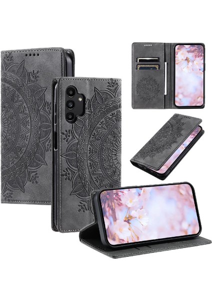 Samsung Galaxy A32 5g Pu Deri Yan Toka Darbeye Flip Case (Yurt Dışından)