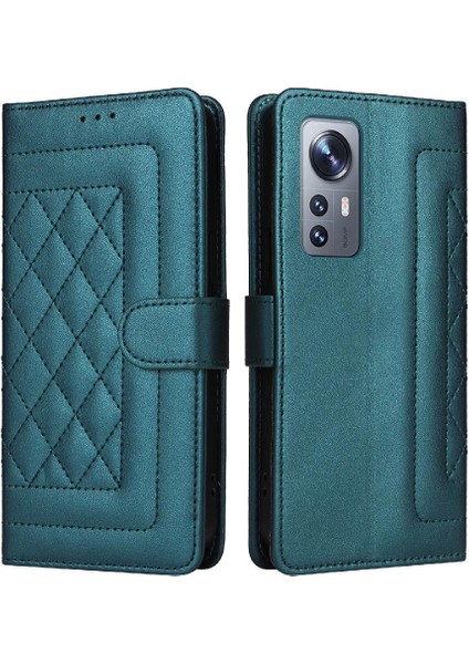 Xiaomi 12 Için Flip CASE/12X Darbeye Cüzdan Deri Kılıf Basit Flip (Yurt Dışından)