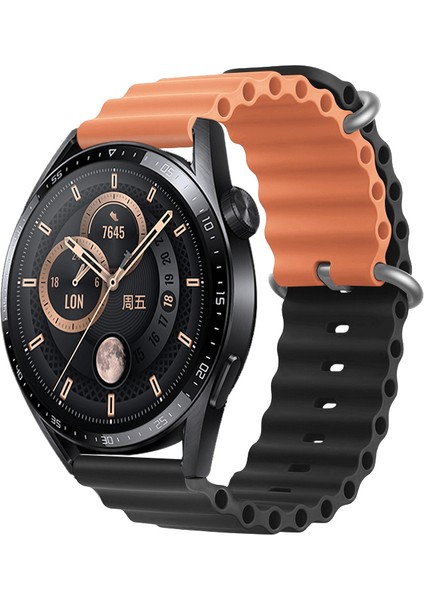 Huawei Watch Gt3/gt2 Için Uygun Spor Silikon Saat Kayışı, 20 mm Kayış Arayüz Genişliğine Sahip Huawei Akıllı Saatleri Için Evrensel Olarak Uygundur (Yurt Dışından)